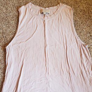 Loft Light Pink Tank Top
